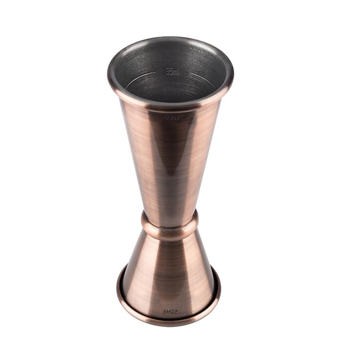 MEDIDOR COCKTAIL 2.5/5CL INOX/COBRE MATE